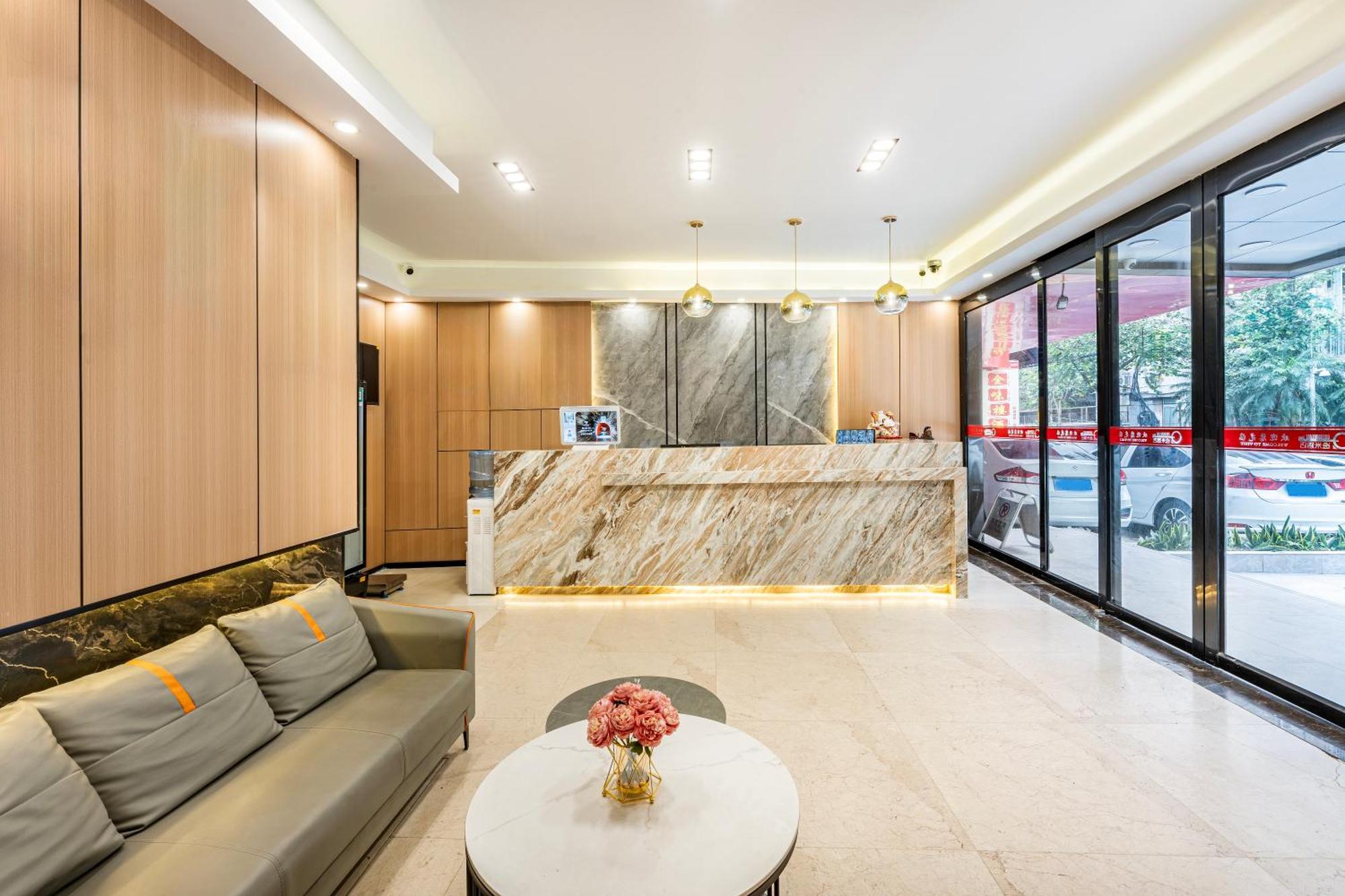 逸米酒店 -西村地铁站 Kanton Exteriér fotografie
